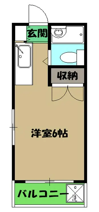 コスモビル 2階階 間取り