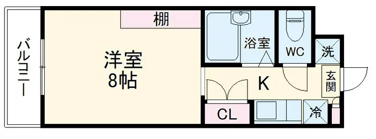 メゾンチェリーフィールド2 2階階 間取り