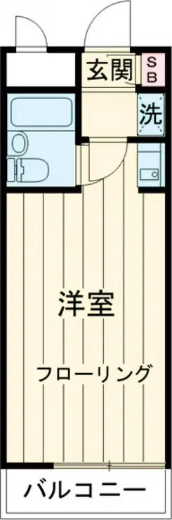 アーバンポイント千歳船橋 4階階 間取り