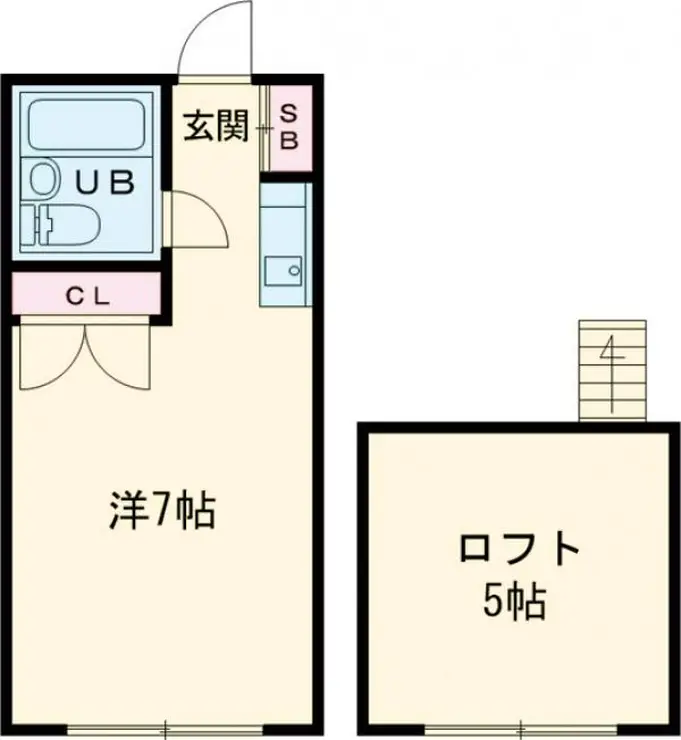 不二ハウス 2階階 間取り