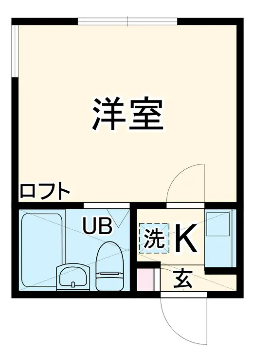 カーサ・ピノ 1階階 間取り