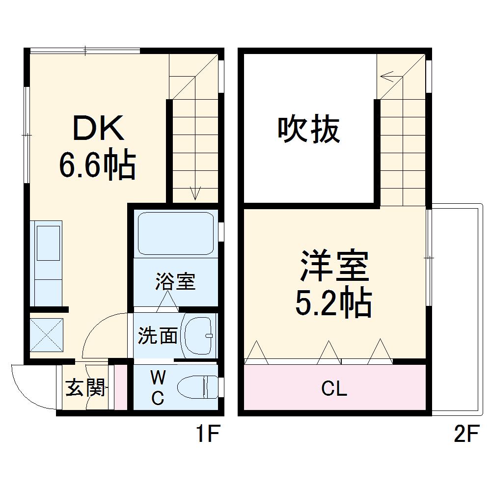 THE　WESTMINSTER　YOKOHAMA(1DK)の間取り写真
