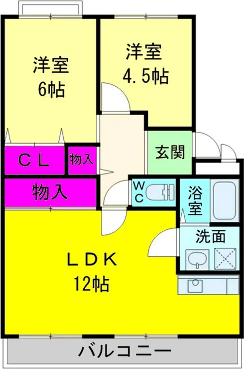 パティエール上本郷 3階階 間取り