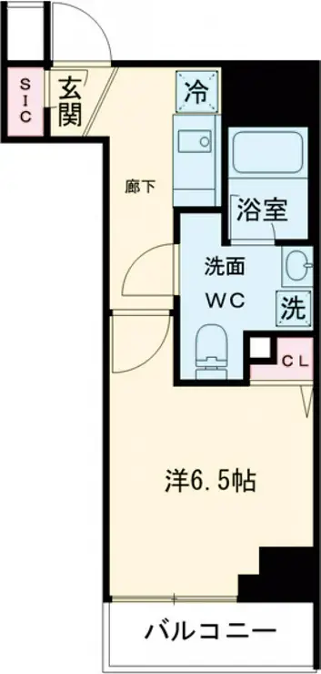 メインステージ入谷II 7階階 間取り