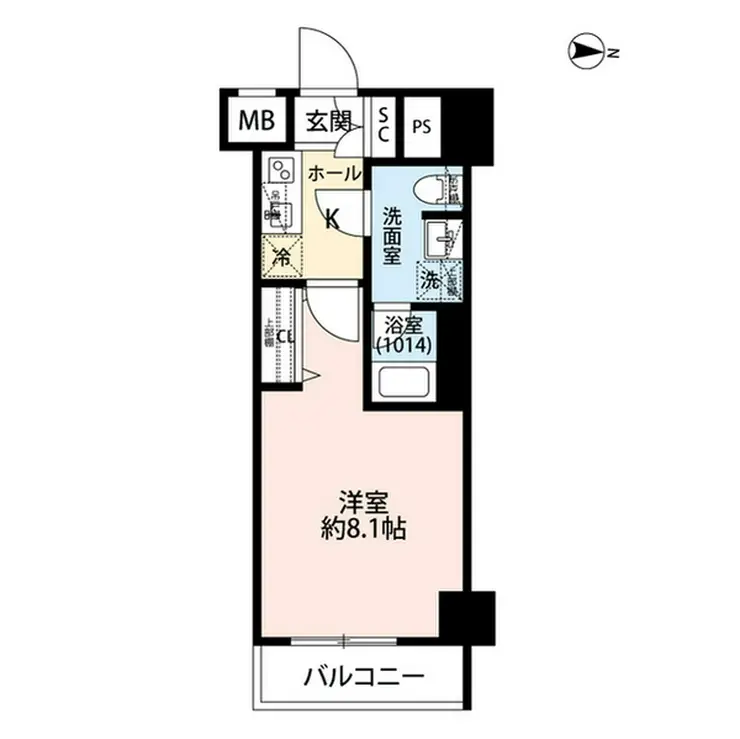 プレール・ドゥーク本所吾妻橋V 3階階 間取り