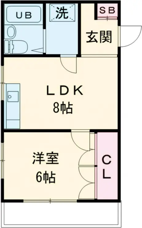 エクセル深沢 1階階 間取り