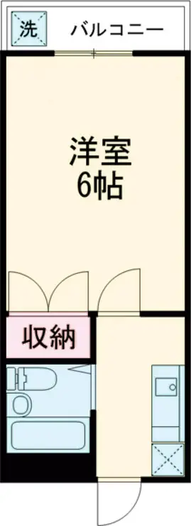 ハイムグリンディル 3階階 間取り