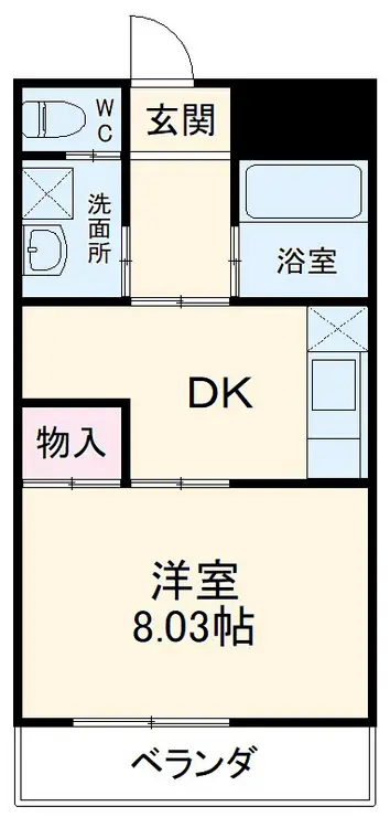 オネストビル 2階階 間取り