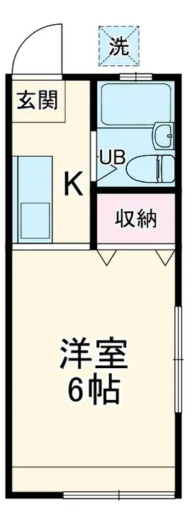 メゾンドール 2階階 間取り