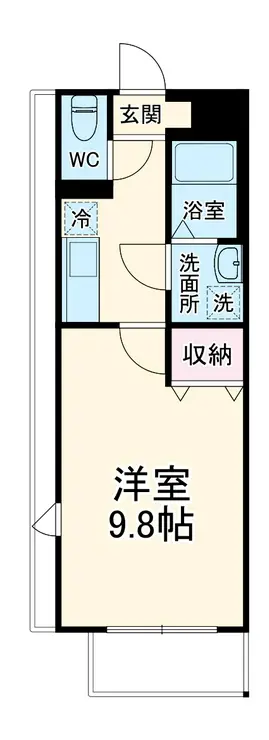 アイビーコート 2階階 間取り