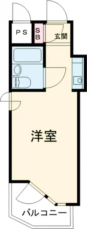 パレスハイツ千歳烏山 2階階 間取り