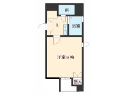 エクセレンスタマダ(1K/4階)の間取り写真