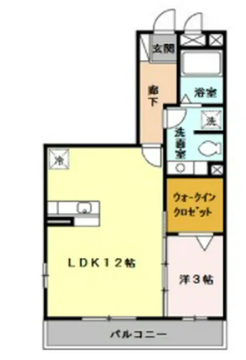 ガーデンヴィラ豊田 3階階 間取り