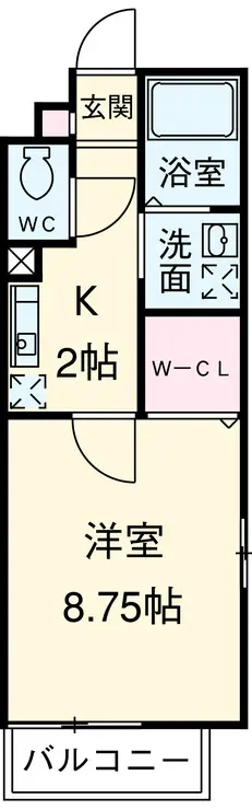 第3エーデルハイム 2階階 間取り
