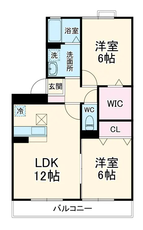 ヴェルドミール本八幡 3階階 間取り