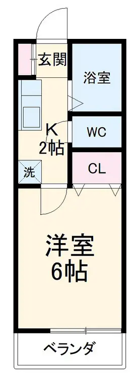 クレストホームズ本八幡 1階階 間取り