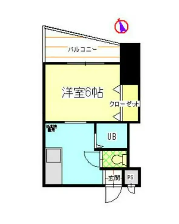 東武ハイライン東山 3階階 間取り
