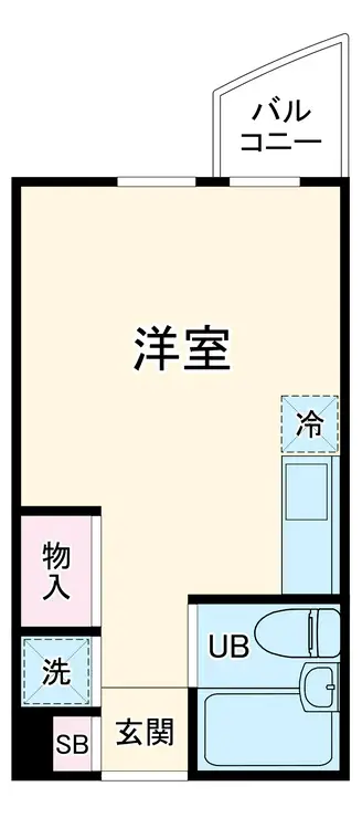 ハイホーム流山 8階階 間取り