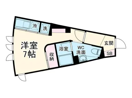 ASTREA(ワンルーム/1階)の間取り写真