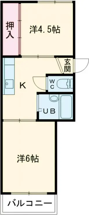 カーサフロレード 1階階 間取り