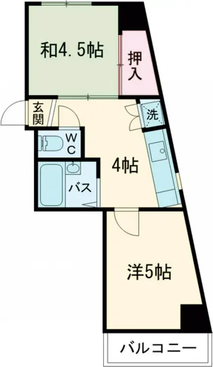 カーサフロレード 2階階 間取り