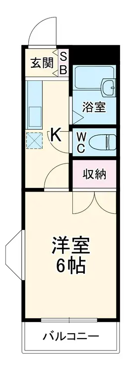 八木ビル 4階階 間取り