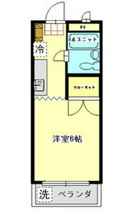 多摩セントラルビル 2階階 間取り
