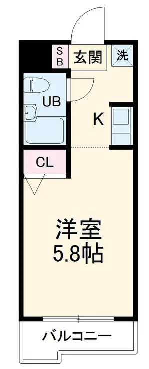 ジョイフル溝の口 2階階 間取り