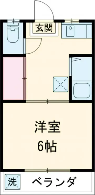 コーポ豊田 3階階 間取り