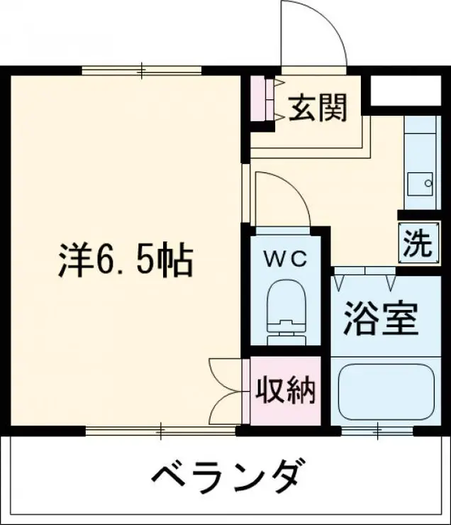 大野マンション 2階階 間取り