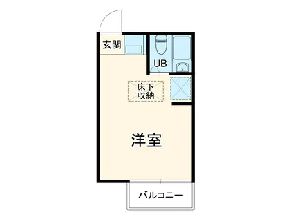 R-FLAT弘明寺(ワンルーム/3階)の間取り写真