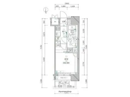シティプラザ浜松(3LDK/7階)の間取り写真