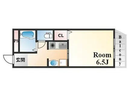 千代第一ビル(1K/1階)の間取り写真