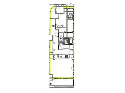 KILALA住吉(2K/4階)の間取り写真