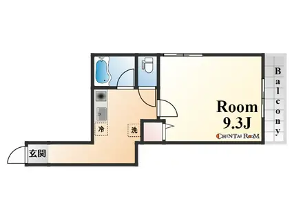 シダヴィレッジ(1K/5階)の間取り写真