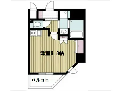 S-RESIDENCE HOMMACHIMARKS(ワンルーム/8階)の間取り写真