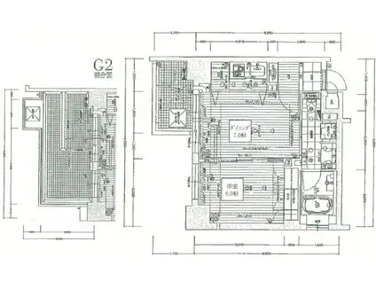 リーガル四ツ橋立売堀Ⅱ(1DK/4階)の間取り写真