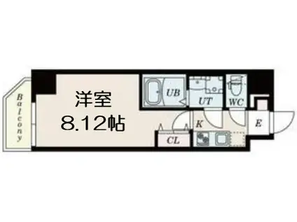 S-FORT桜ノ宮(1K/7階)の間取り写真