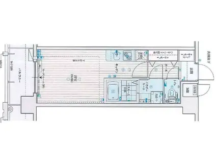 アドバンス新大阪3(ワンルーム/5階)の間取り写真