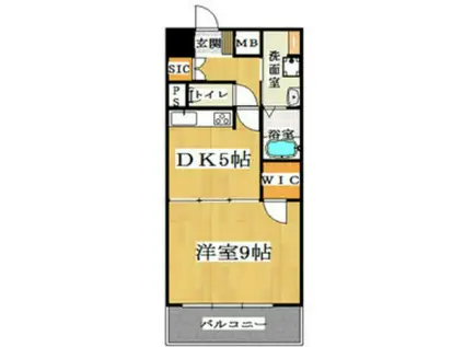 メゾン・デ・ノムラ島之内(1DK/11階)の間取り写真