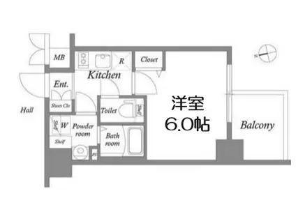 エスリード新大阪グランファースト(1K/3階)の間取り写真