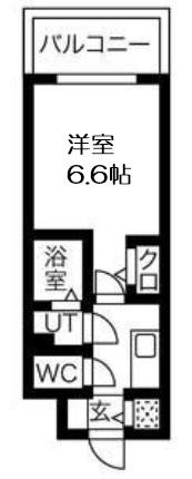 エスリードレジデンス梅田マークス(1K/5階)の間取り写真