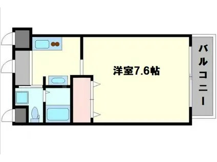 エグゼ西大阪(1K/8階)の間取り写真