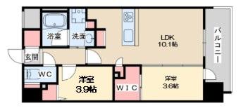 アーバネックス大阪天満宮II(2LDK/7階)の間取り写真