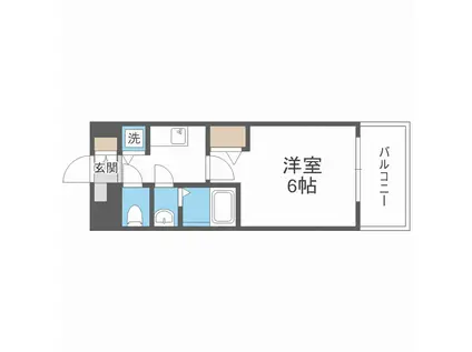 エスライズ新大阪フロント(1K/7階)の間取り写真