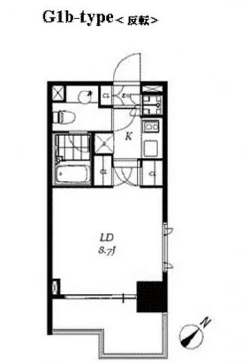 チェスターコート御茶ノ水 2階階 間取り