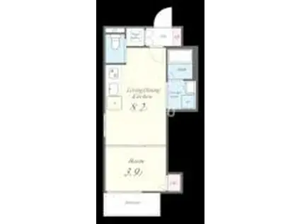 NOA SION-ノア シオン-(1LDK/2階)の間取り写真