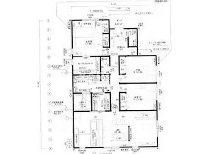 おおさか東線 城北公園通駅 徒歩12分 1階建 築1年(3LDK)の間取り写真