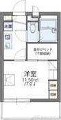 レオパレスプラスパ平田(1K/2階)の間取り写真