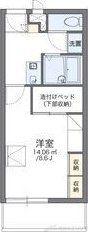 レオパレスMS INNⅡ(1K/2階)の間取り写真